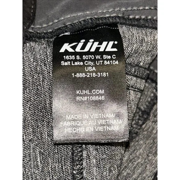 Kuhl Klash Pants Men’s 36x32 Zippered Pockets Great Travel Pants Security Hiking